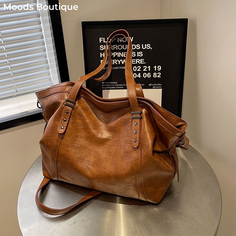 Women'S Vegan Bags - MOODS Büyük Boy Bez Çantalar Kadınlar