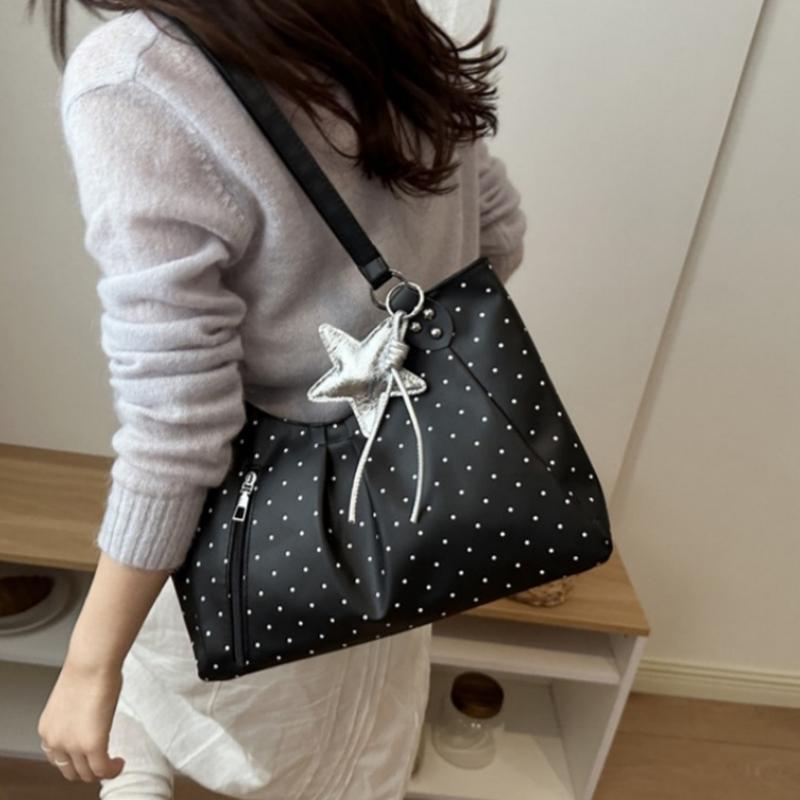 Women'S Vegan Bags - Vintage PU Tote Çanta Günlük Öğrenci