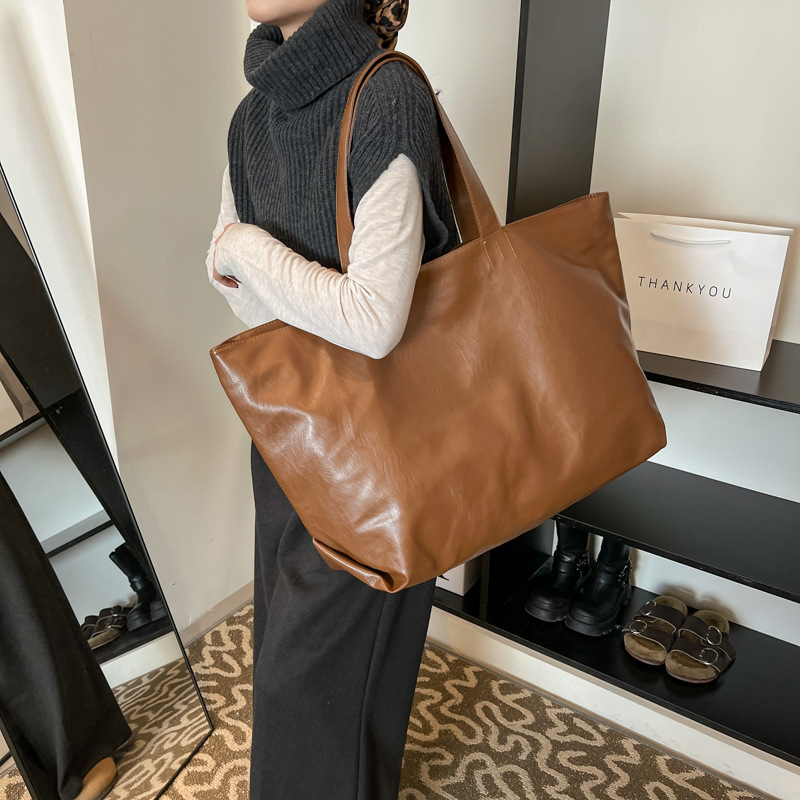 Women'S Tote Bags Designer - Kadınlar için Basit Retro Bez Çantalar