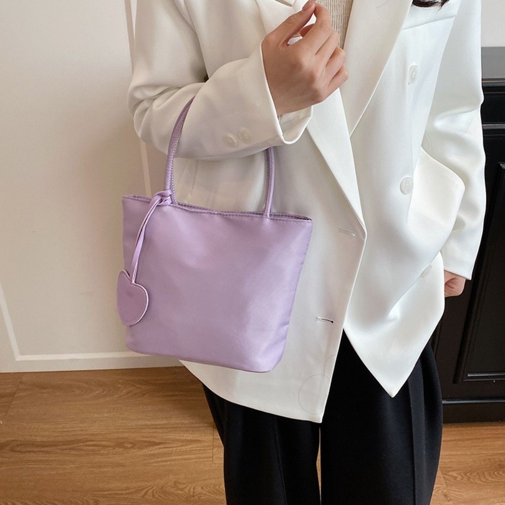 Women'S Tote Bags Designer - Yeni Makaron Rengi Mini Tote Çanta