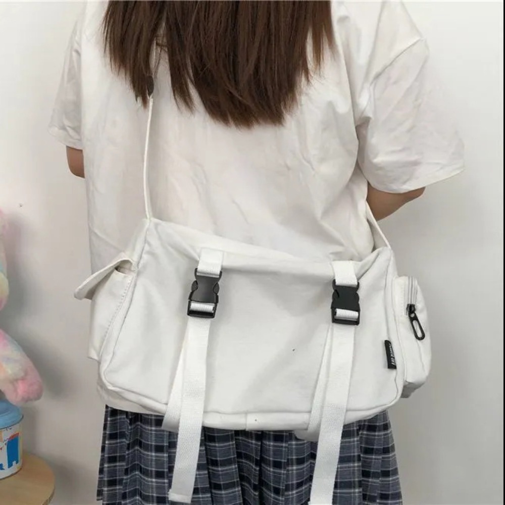 Women'S Tote Bags Designer - Siyah Crossbody çanta kadın tasarım cepler