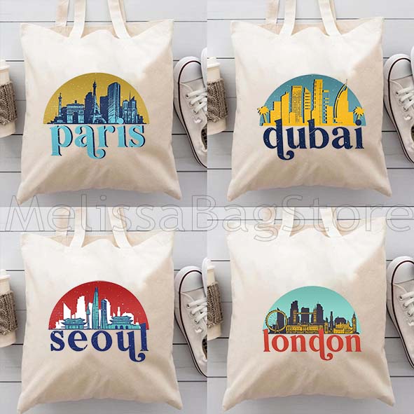 Women Bags Dubai - Londra Dubai Paris New York Skyline
