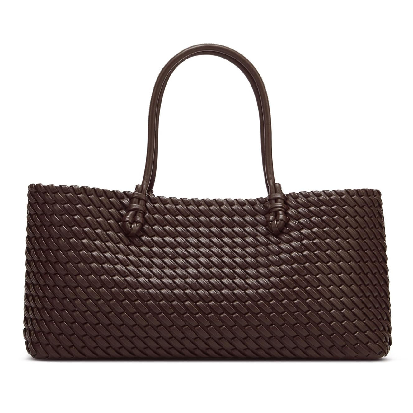 Women'S Vegan Bags - Dokuma Bez Çanta Kadın Büyük Omuz