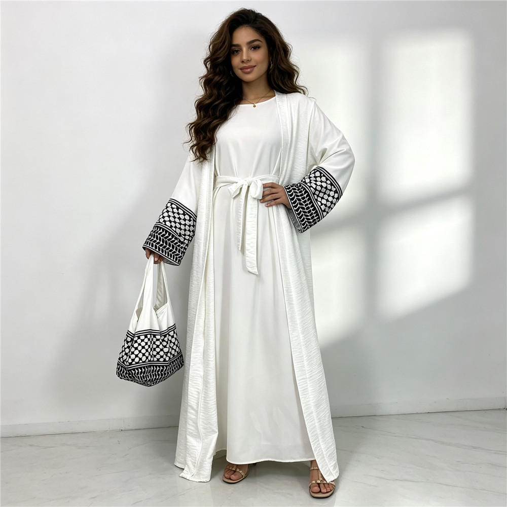 Ramazan Bayramı Açık Ön Abaya  - Women Bags Dubai incelemesi ve fiyatı
