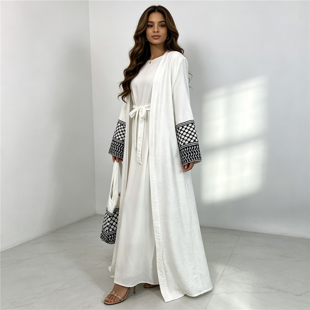 Ramazan Bayramı Açık Ön Abaya  - Women Bags Dubai incelemesi ve fiyatı