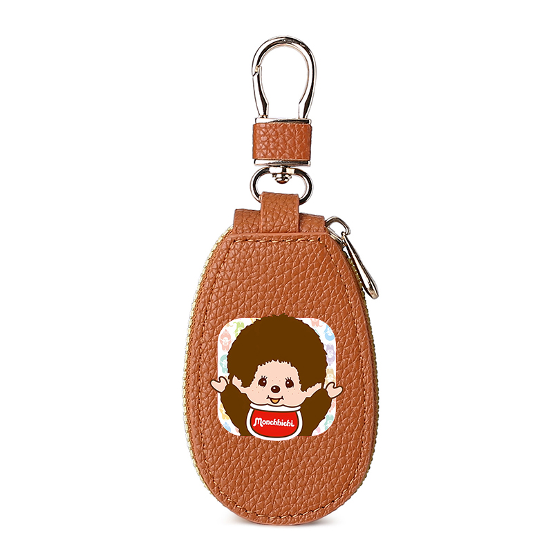 1 adet MONCHHICHI Deri Fermuar - Women Bags Purses incelemesi ve fiyatı