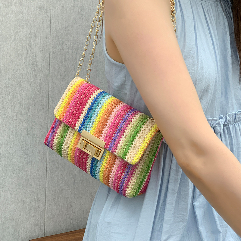 Kadın Yaz Plaj Gökkuşağı Şerit - Women Bags Polene incelemesi ve fiyatı