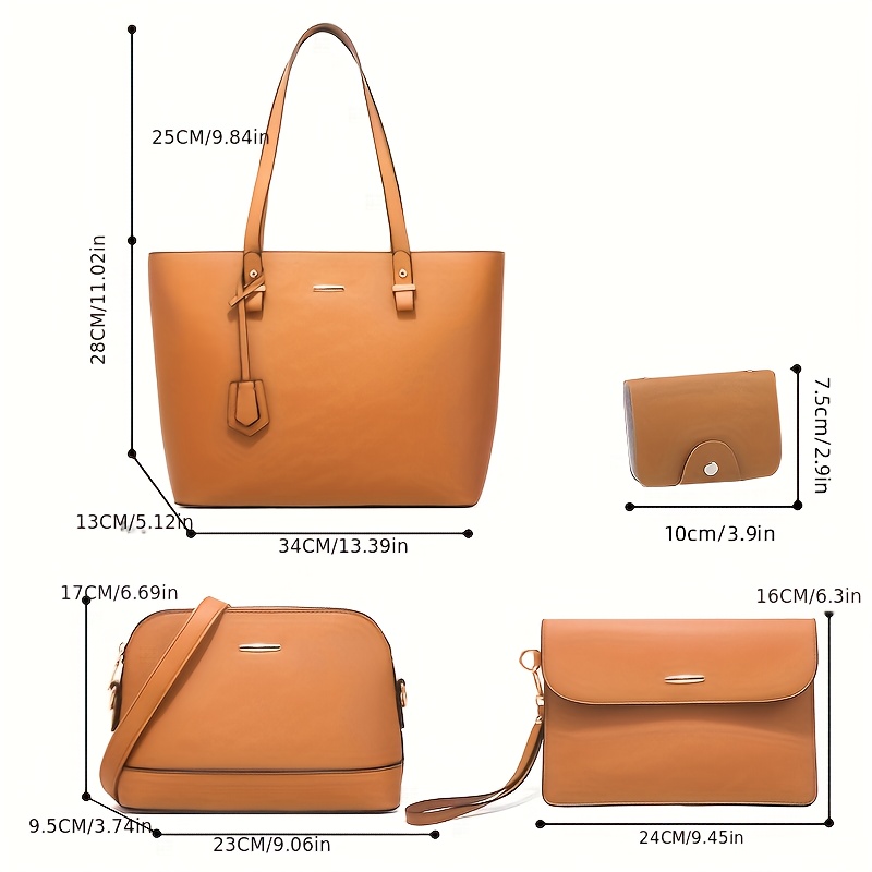 4 adet Moda Kadın Çanta Setler - Women Bags Leather incelemesi ve fiyatı