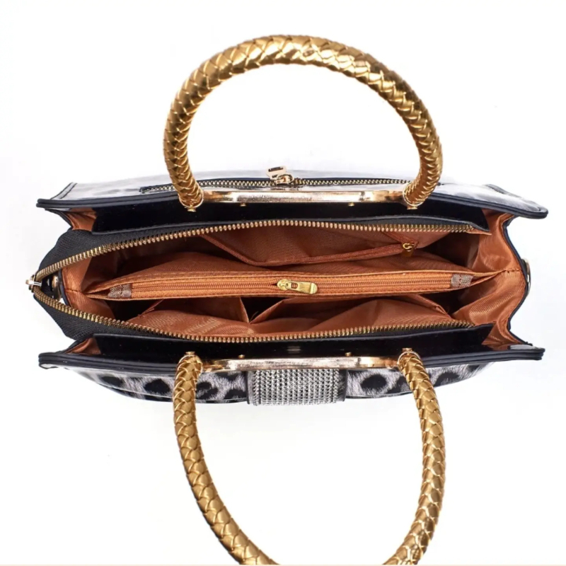 Kelebek Düğümlü Leopar Desenli - Women'S Crossbody Bags incelemesi ve fiyatı